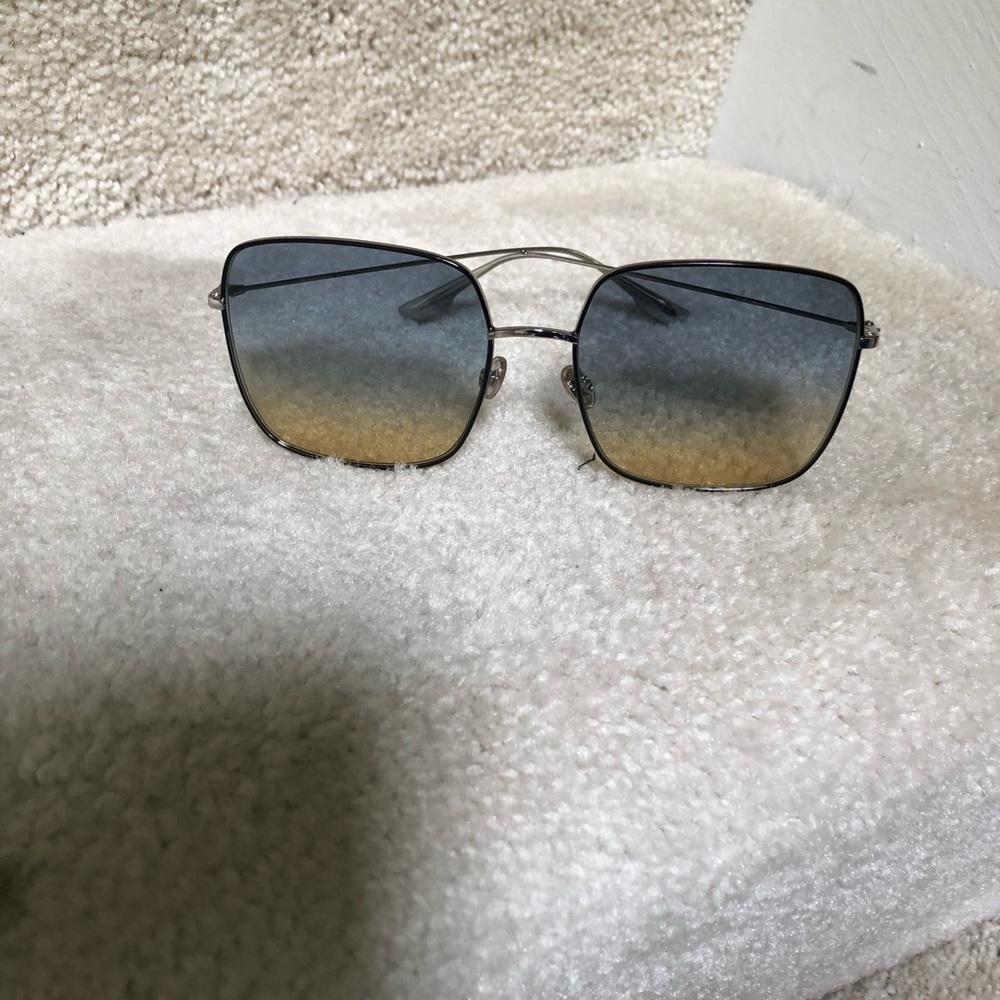 Christian Dior Metal Stellaire 1 Square Sunnies Silver